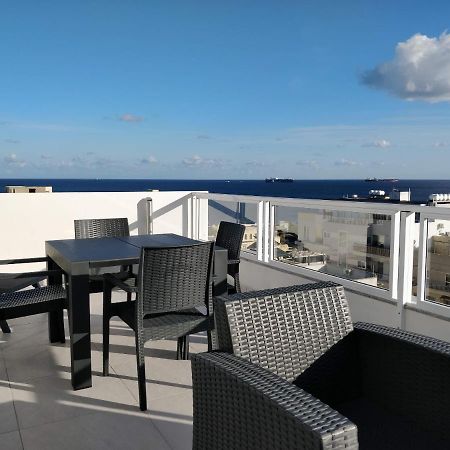 Appartement Sea View Penthouse With Large Terrace Irom1-1 à Marsaskala Extérieur photo